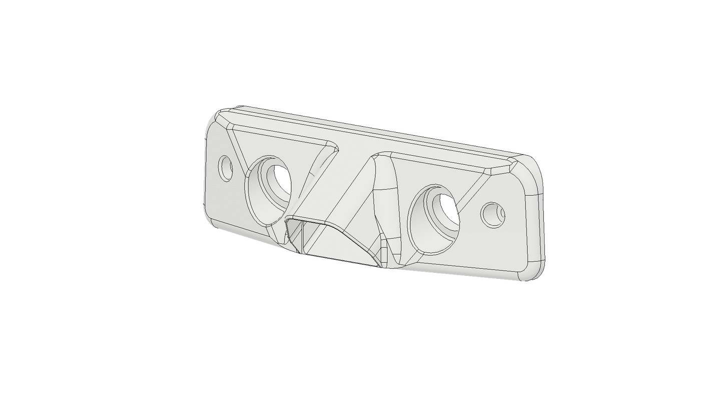 1997-2001 Jeep Cherokee XJ 3rd Brake light G900 PRO Camera mount