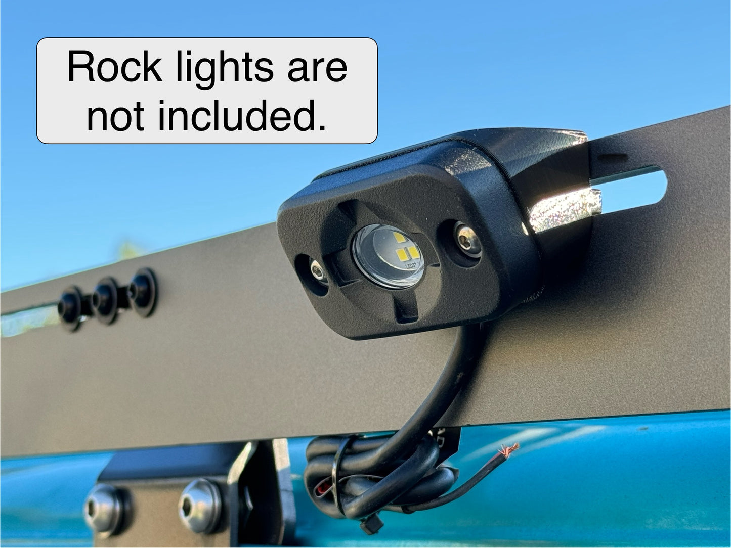 Harbor Freight Angled Rock Light Mount - Prinsu type Racks