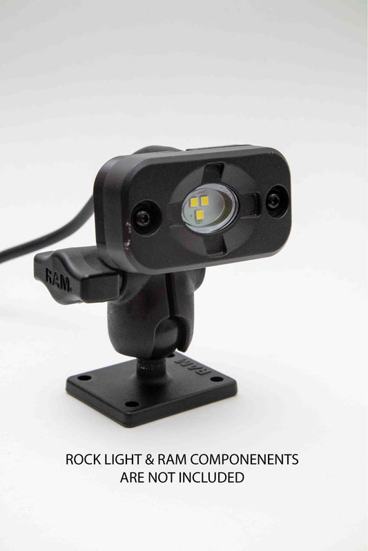 Harbor Freight Rock Light to RAM Ball adapter