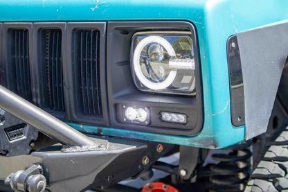 Baja Designs S2 Fog light bracket for 97-01 Jeep Cherokee XJ - Feniex Q3